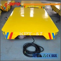 Motorized Transfer Trolley with Cable Power for Heavy Industry