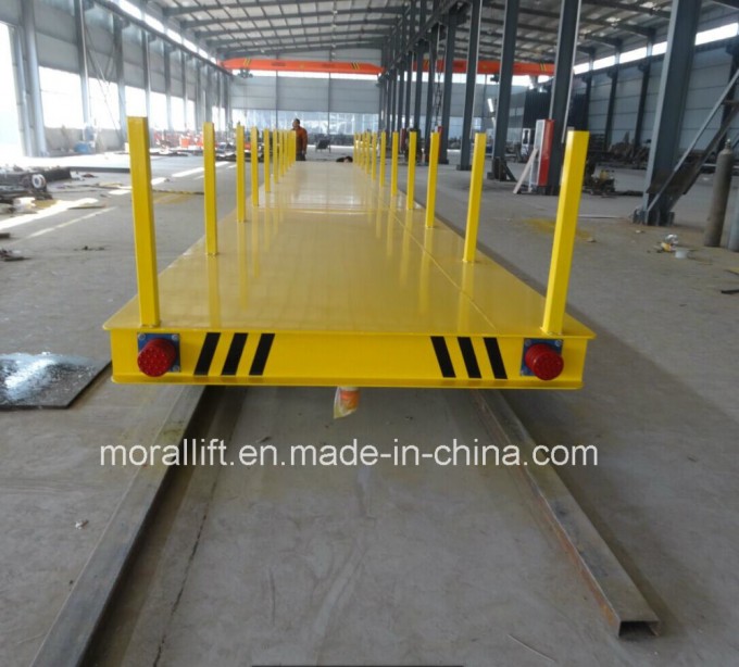 50ton Motorised Transfer Trolley Mounted on the Rail Image1