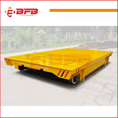 Foundry Plant Customizable Electric Handling Trolley for Heavy Industry Image1