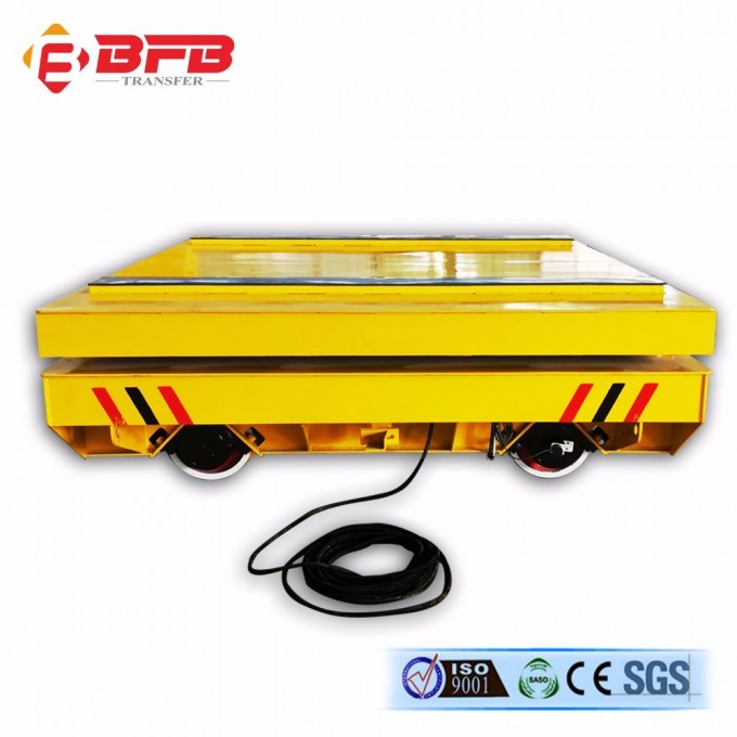 25t Steel Plant Railway Transfer Trolley for Heavy Material (KPT-25T) Image1