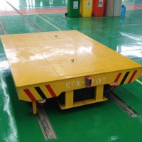 Hydraulic Lifting Steel Mill Transportaion Trolley on Rails
