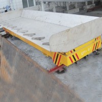 Railway Motorised Transfer Trolley for Pharmaceutical Factory on Rails