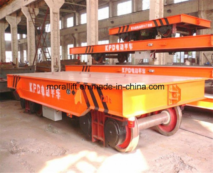 50ton Motorised Transfer Trolley with Rail Image1