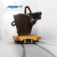 Motorized Handling Transporter Rail Stone Crusher Transfer Trolley