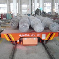 Aluminium Factory Coil Handling Trolley for Various Material on Rails