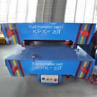Motorized Rail Flat Trolley Running for Assembly Line
