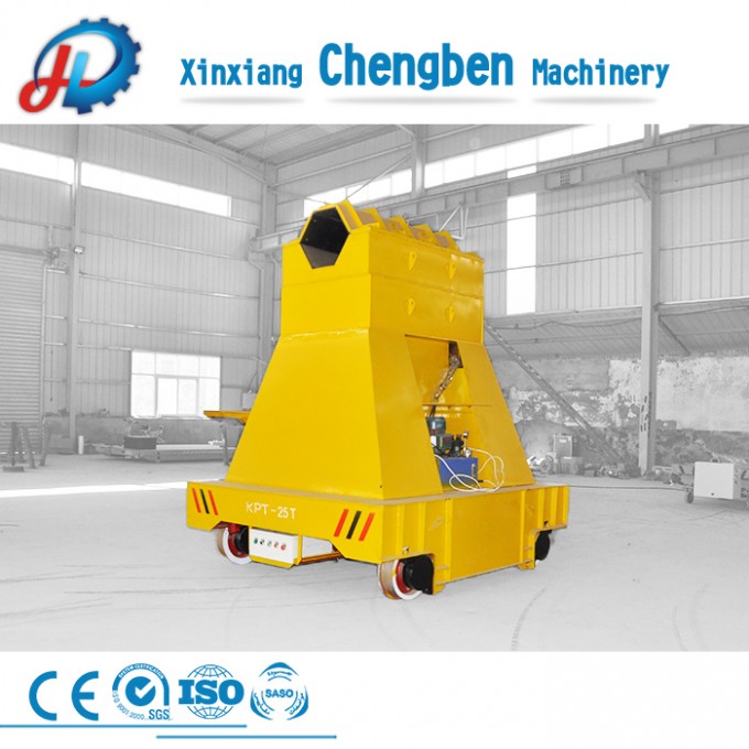 Low Price Heavy Industry Mobile Cable Powered Railway Transfer Trolley Image1