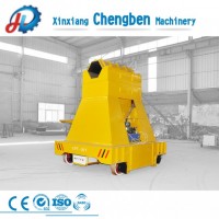 Low Price Heavy Industry Mobile Cable Powered Railway Transfer Trolley