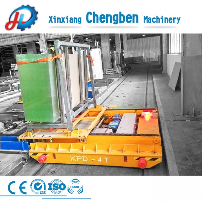 Customized V Support Bracket Conducting Railroad Powered Rail Transfer Trolley Image1