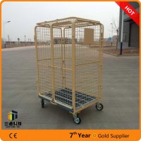 Warehouse Material Handling Cart, Roll Containers, Warehouse Roll Cage