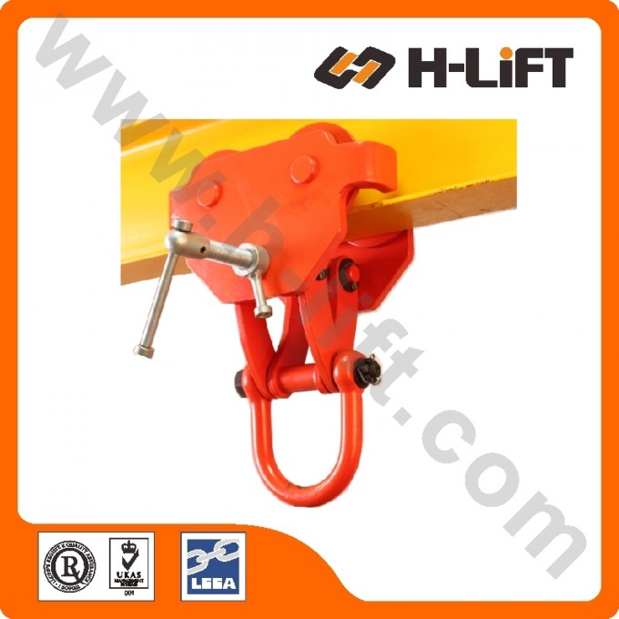 Push Trolley Clamp with Shackle (TCSP Type) Image1
