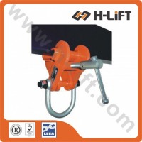 Beam Clamp, Lifting Clamp with Fixed Jaw and Large Lifting Shackle