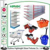 Supermarket Equipments Trolley Basket Shelving