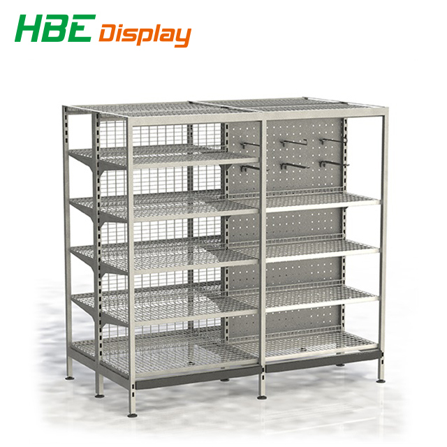 Grocery Store Wire Mesh Metal Steel Supermarket Shelves Image1