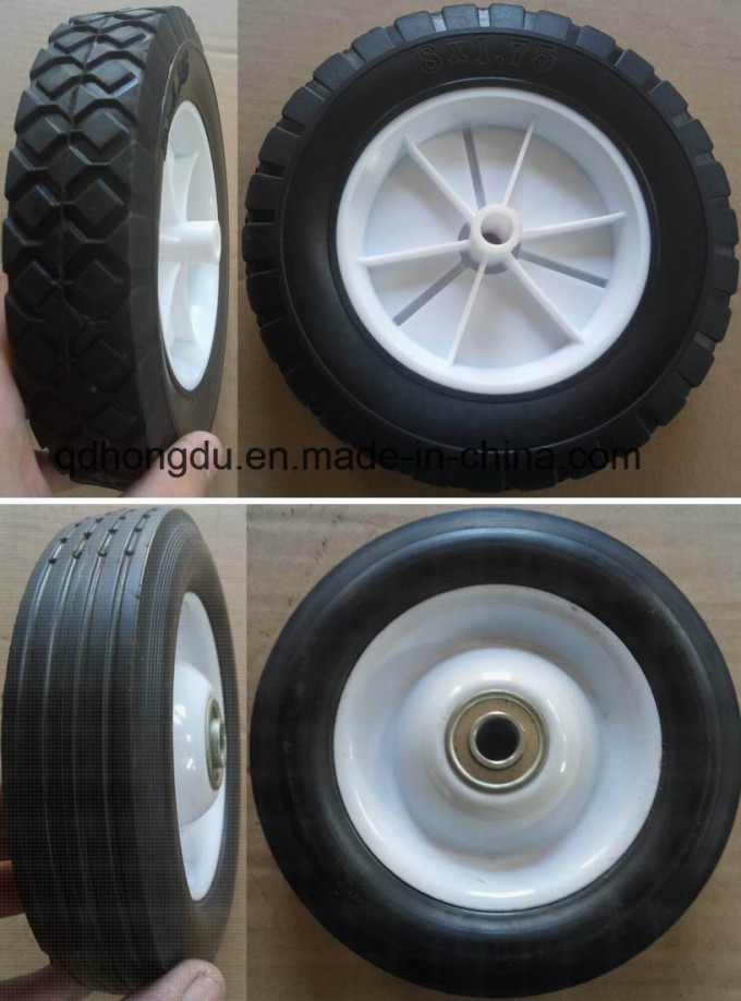 Rubber Solid Wheel, Caster Wheel Image1