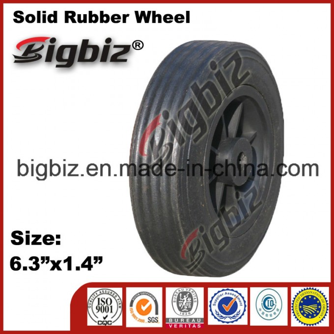 Small Sizes Solid Rubber Wheel for Trolley Image1