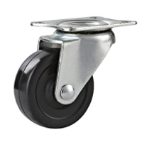 Economical Soft Rubber Industry Caster for Light Duty Equipment Image1