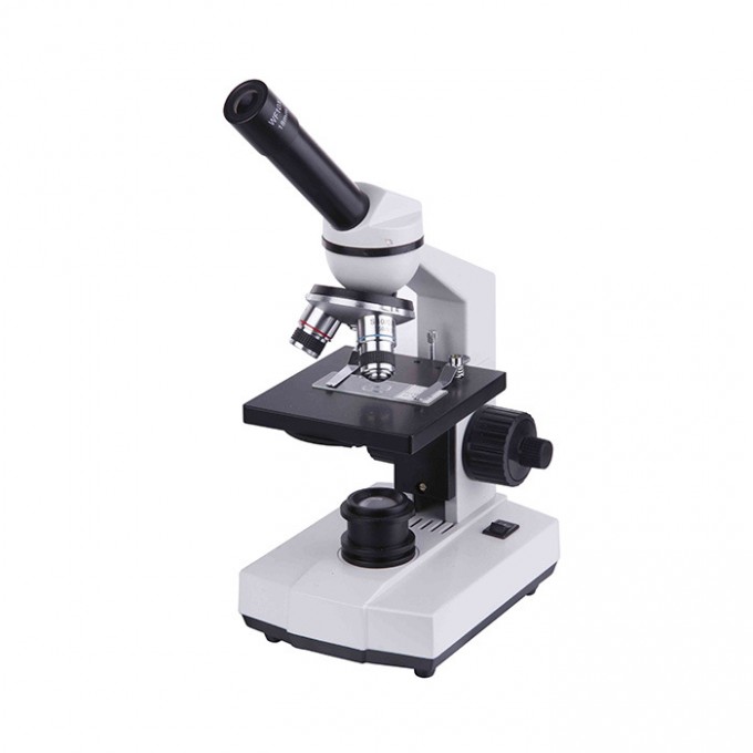 China Monocular Biological Microscope Xsp-102 with Halogen Lamp Price Image1