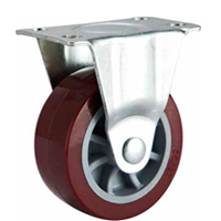 2 Inch Light Duty PU Caster Rigid Polyurethane Image1