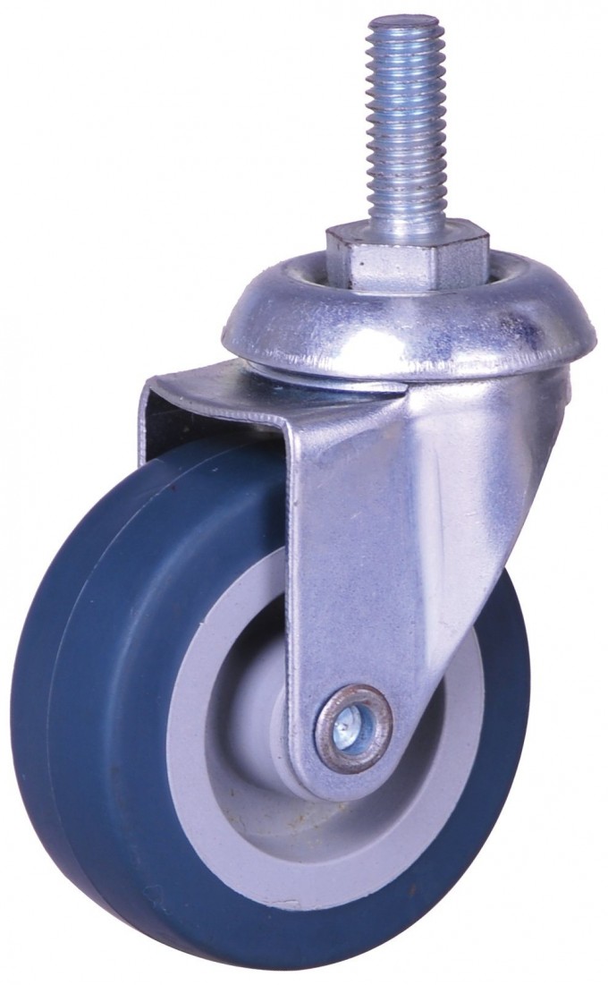 Screw Caster with TPE Wheel, 2 Inch Light Duty Caster Image1