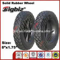 Super Cheap Price 8 Inch Solid Rubber Wheel
