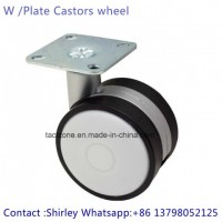 China High Quality Top Plate Hot Furniture Hardware Leveling Caster Wheels