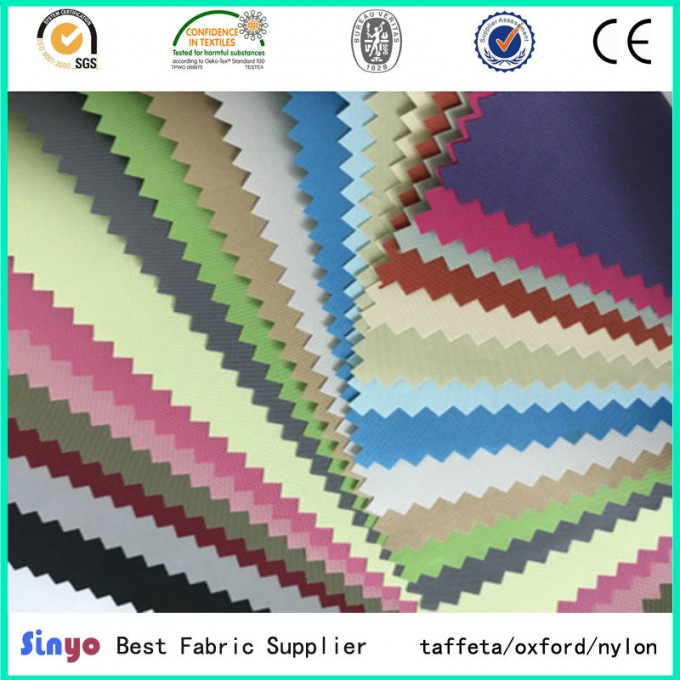Microfiber Polyester Twill 150d Textile for Apron Garment Cushions Baby Trolley Image1