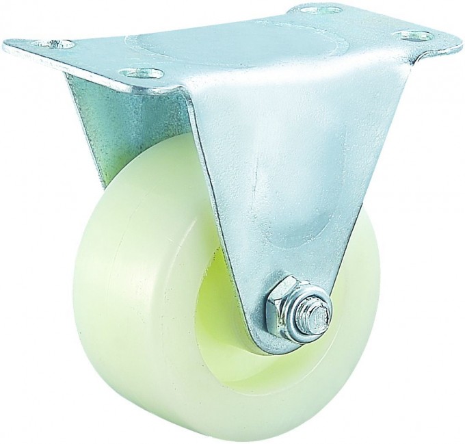 4 Inch Light Duty Thickened Nylon Rigid Castor Image1