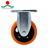 Rigid PU wheel medium duty Caster