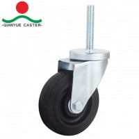 Side Brake Medium Duty Trolley Caster, Institutional Casters