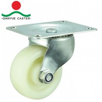 Furniture White PP Material Cabinet Castor with Swivel