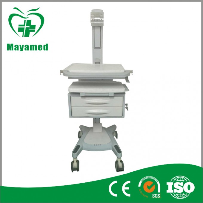 My-R186 ABS Hospital Electric Cart Medical Emergency Trolley Nursing Cabinet Image1