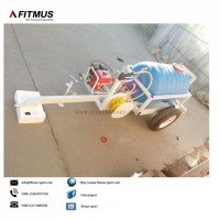 High-Pressure Spray Equipment 4 Wheel Carts Sprayer 3200psi Weed Trolly 500 LTR 800LTR Trolley Spray