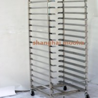 Bakery Baguette Bread Baking Rack Oven Cart Trolley