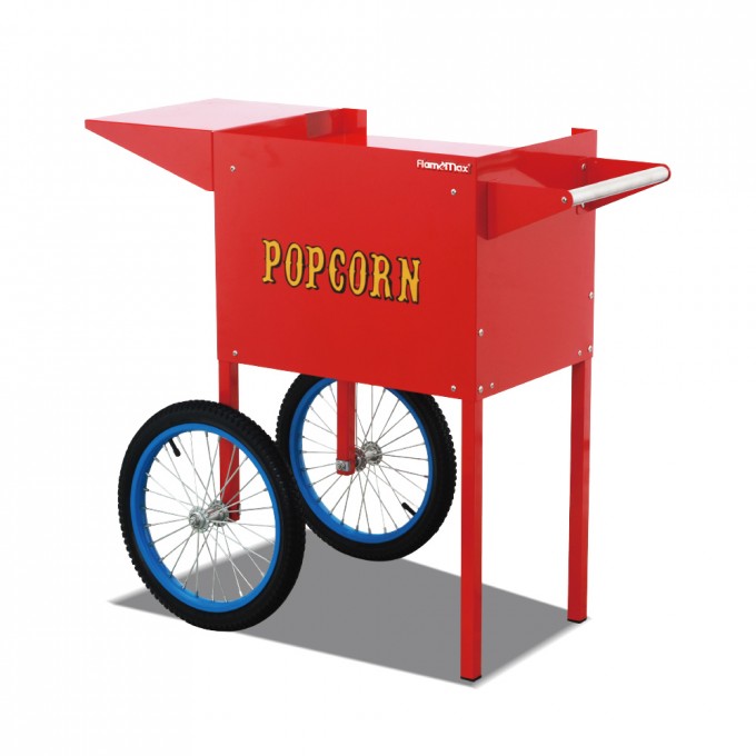 Red Popcorn Machine Cart Trolley (TC) Image1