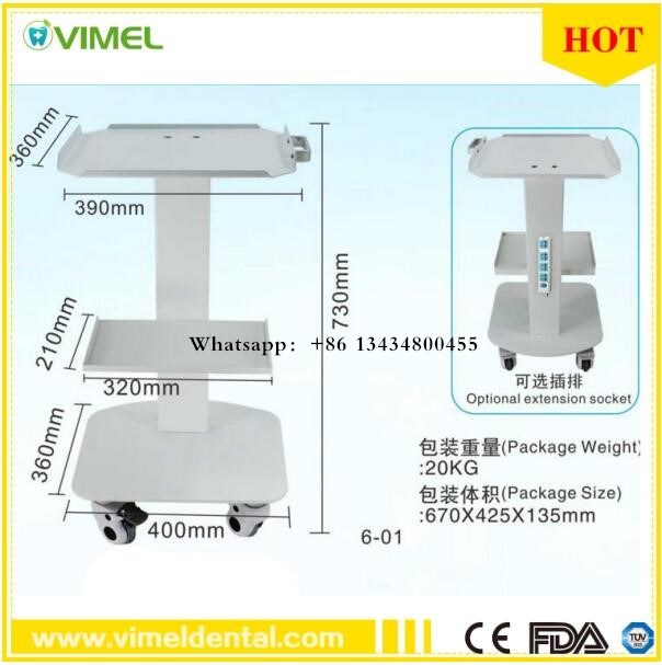 Medical Trolley Cart/Mobile Cart for Dental Equipment All Purpose Cart Image1