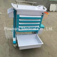 Hospital Medical ABS Treatment Cart Treatment Trolley