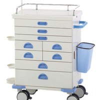 Hf-1 Cart Type Mobile New Arrival Anesthesia Trolley with Cheap Price, Anaesthesia Trolley