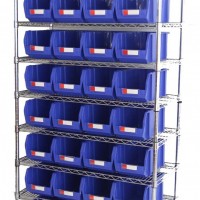 Wire Shelving Cart, 