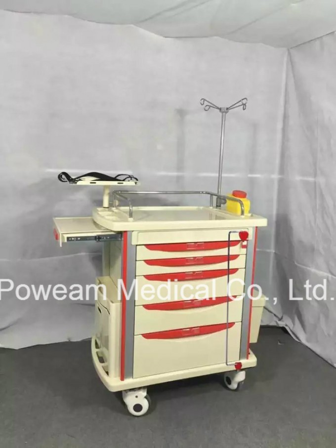Ce Approved Hospital Medical Cart Trolley Image1