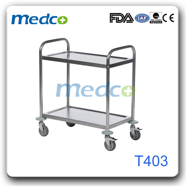 S. S Medical Utility Cart, Hospital Emergency Treatment Instrument Trolley Image1