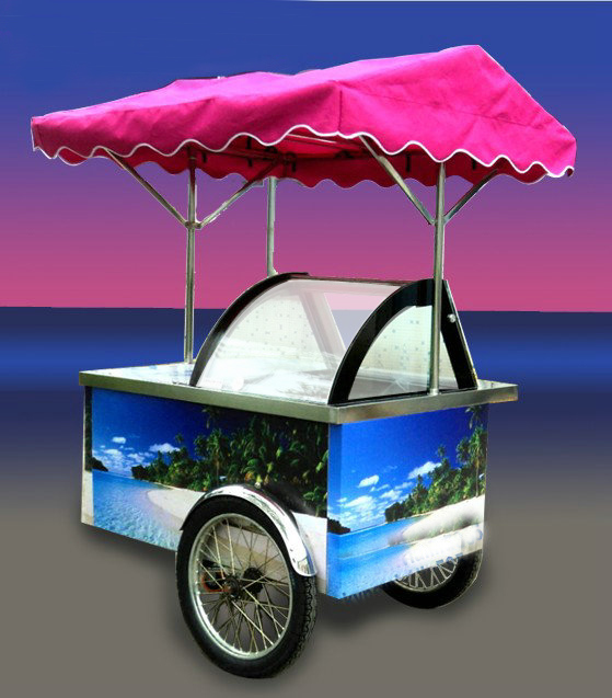 Gelato Trolley/Ice Cream Carts Freezers (CE) Image1