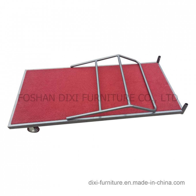 Hotel Banquet Facility Rectangular Table Trolley Cart Image1