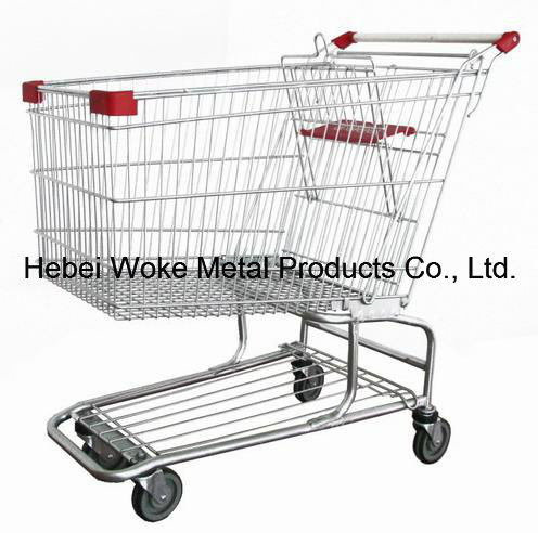 Metal Supermaret Trolley Shopping Cart Image1