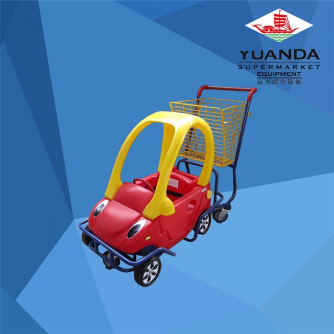 Shopping Mall Children Trolley Kids Shopping Cart Baby Trolley Image1