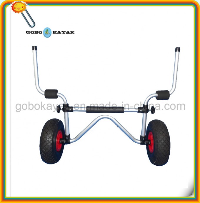 Kayak Trolley Sit on Trolley Canoe Cart Image1