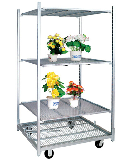 A50 Australian Market Hoticultural Center Flower Plant Display Cart, Flower and Plant Nursery Trolle Image1