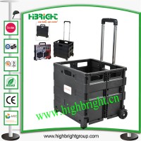 Folding Boot Pack N Roll Cart Shopping Trolley