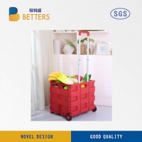 Plastic Supermarket Shopping Cart Trolley/ Supermarket Trolley From Manufacturer