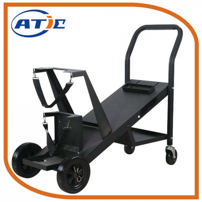 Industrial Metal Goods Trolly Carts Trolleys Iron Heavy Duty Hand Trolley Image1